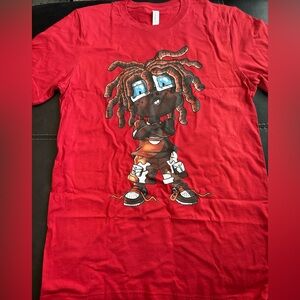 Red Graphic Kids T-Shirt